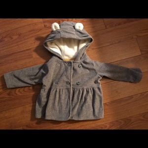 Carter’s Fleece Gray Baby Jacket (9 months)